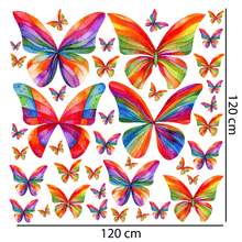 Load image into Gallery viewer, Bold Beautiful Butterfly Wall Decal Set
