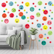 Load image into Gallery viewer, Funny Face Wall Decal Set
