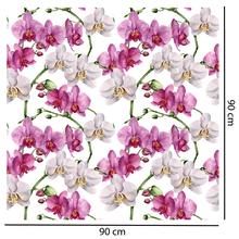 Load image into Gallery viewer, Pink &amp; White Orchid Wallpaper
