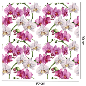 Pink & White Orchid Wallpaper