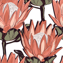Load image into Gallery viewer, Sunset Protea Wallpaper

