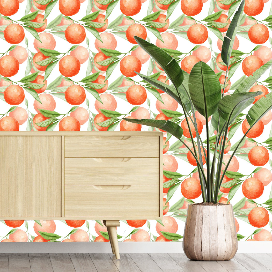 Orange Delight Wallpaper
