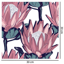 Load image into Gallery viewer, Bold Pink Protea Wallpaper
