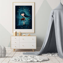 Load image into Gallery viewer, Zodiac Star Sign Aquarius Wall Art
