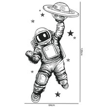 Load image into Gallery viewer, Captain Space Wall Decal (6 colours)
