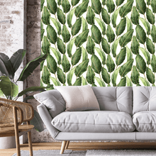 Load image into Gallery viewer, Big Leaf Love Wallpaper
