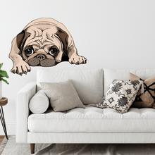 Load image into Gallery viewer, Precious Pug Wall Decal
