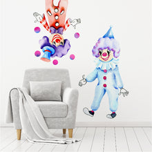 Load image into Gallery viewer, Circus Clown Wall Decal Set
