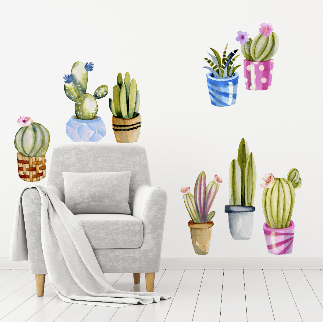 Cactus Country Wall Decal Set