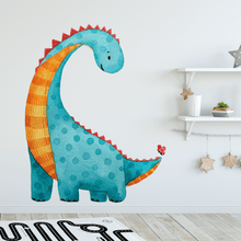 Load image into Gallery viewer, Dinosaur Big Blue Wall Decal
