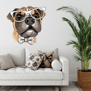 Donnish Dog Wall Decal