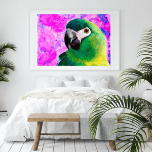 Paradise Parrot Dolly Wall Art
