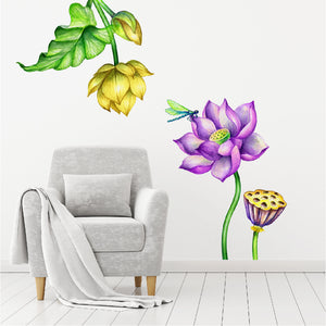 Fabulous Floral Wall Decal Set
