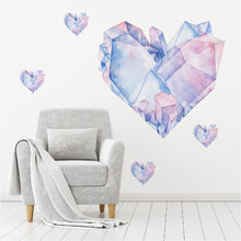 Load image into Gallery viewer, Frozen Heart Wall Decal Set
