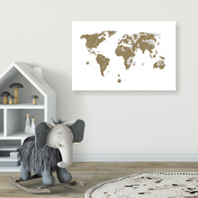Load image into Gallery viewer, World Map Wall Art
