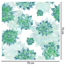 Load image into Gallery viewer, Green Rosette Wallpaper
