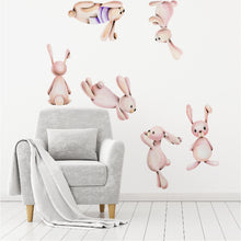 Load image into Gallery viewer, Bonnie Bunny Wall Decal Set
