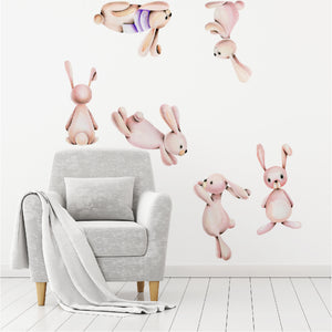 Bonnie Bunny Wall Decal Set
