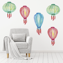 Load image into Gallery viewer, Lantern Lights Wall Decal Set
