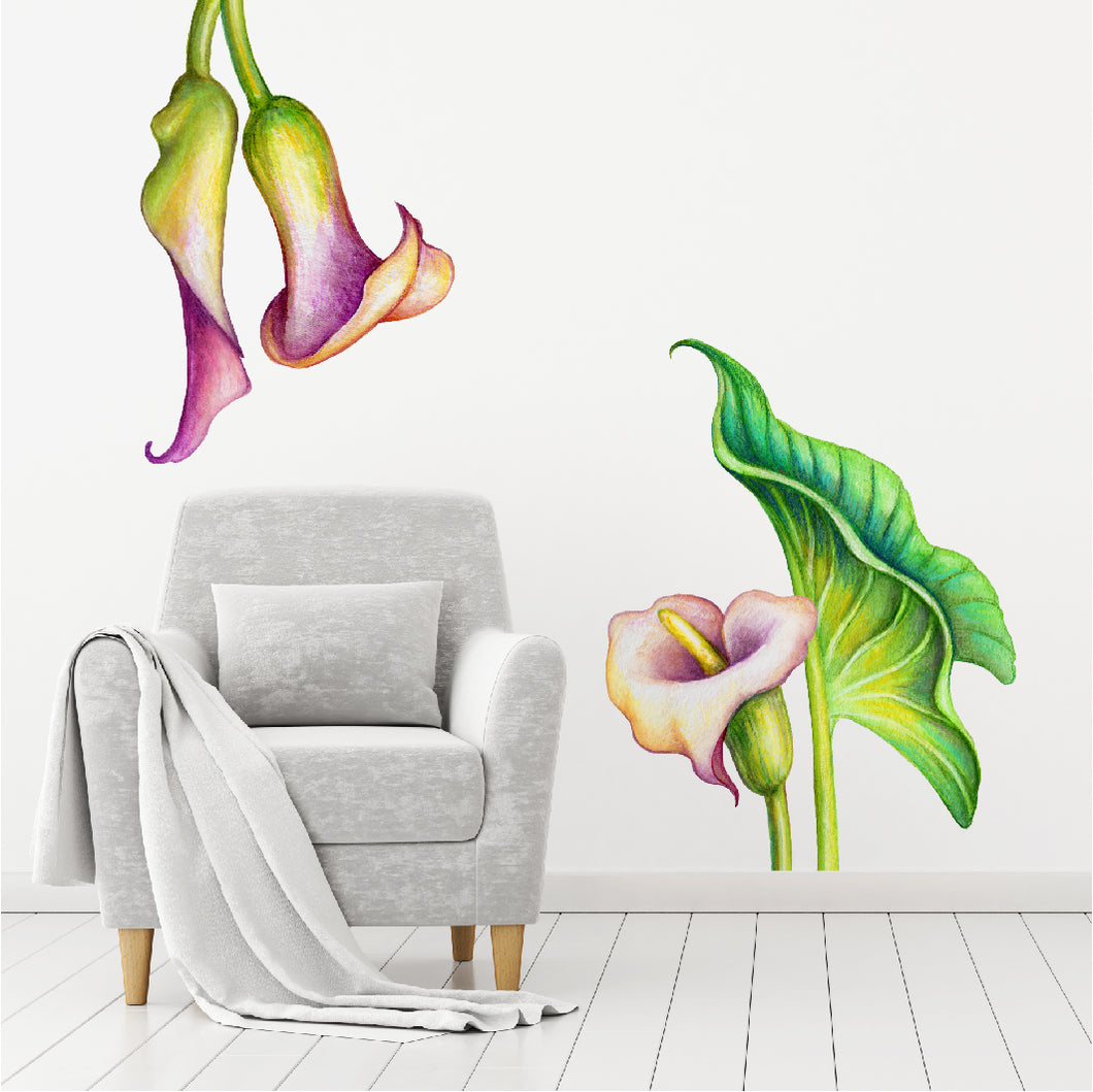 Lovely Lily Wall Decal Set
