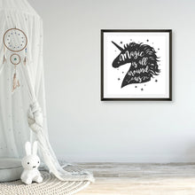 Load image into Gallery viewer, Unicorn Magic Wall Art
