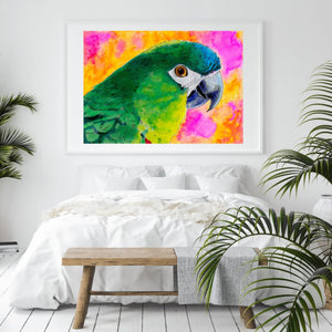Paradise Parrot Molly Wall Art