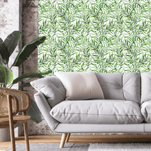 Load image into Gallery viewer, Palm Leaves Wallpaper
