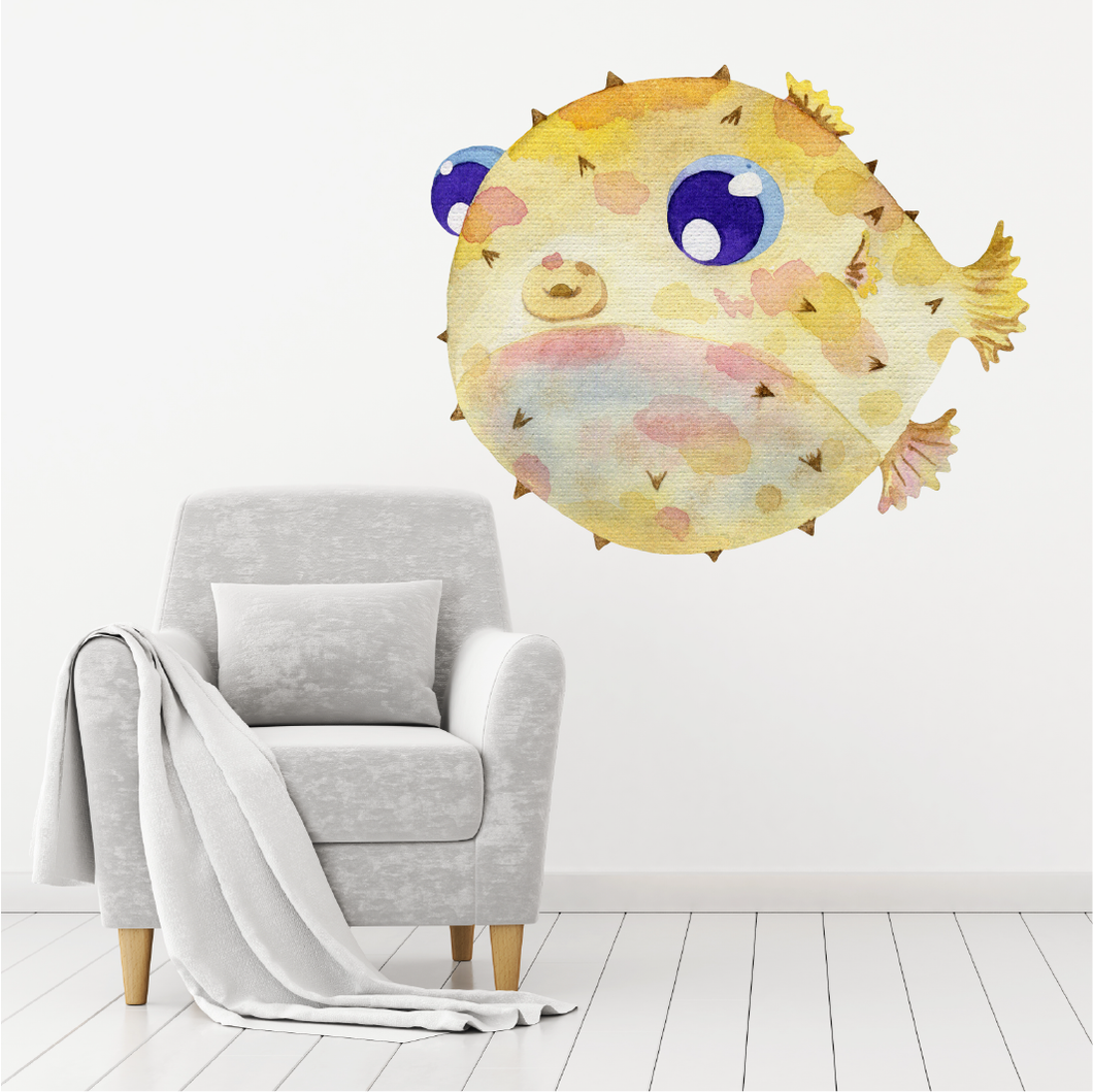 Puffer Fish Pete Wall Decal