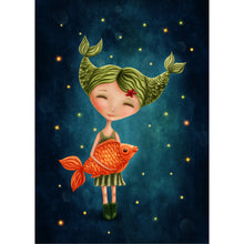 Load image into Gallery viewer, Zodiac Star Sign Pisces Wall Art
