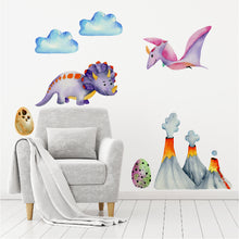 Load image into Gallery viewer, Dinosaur Pals Wall Decal Set
