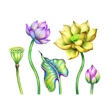 Load image into Gallery viewer, Fabulous Flower Wall Decals Set

