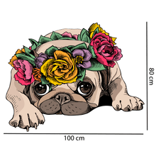 Load image into Gallery viewer, Pugalicious Wall Decal
