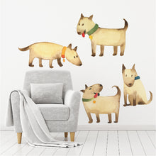 Load image into Gallery viewer, Doggy Dog Wall Decal Set

