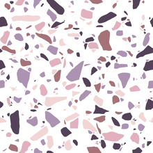 Load image into Gallery viewer, Purple Terrazzo Wallpaper
