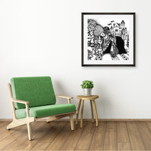 Load image into Gallery viewer, Wonderland Queen of Hearts Wall Art
