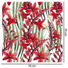 Load image into Gallery viewer, Red Crocosmia Wallpaper
