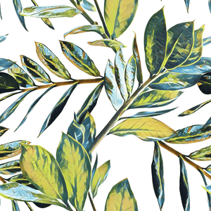 Retro Botanical Wallpaper
