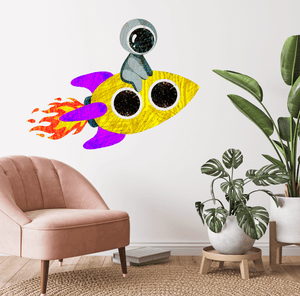 Rocket Ride Wall Decal