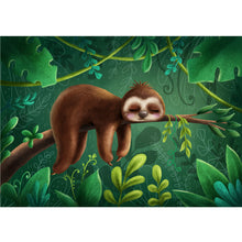 Load image into Gallery viewer, Sleepy Sloth Wall Art
