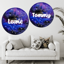 Load image into Gallery viewer, Space Galaxy &#39;Personalised&#39; Wall Decals
