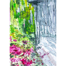 Load image into Gallery viewer, Summer Forest Watercolour Wall Art
