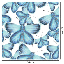 Load image into Gallery viewer, Powder Blue Moth Wallpaper
