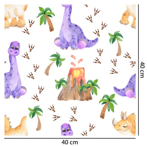 Purple Pete Dinosaur Wallpaper