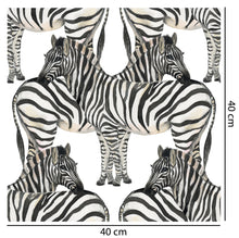Load image into Gallery viewer, Zany Zebra Wallpaper
