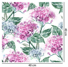Load image into Gallery viewer, Watercolor Hortensia Wallpaper
