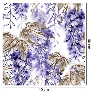 Watercolor Wisteria Wallpaper