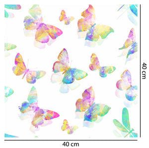 Rainbow Light Butterfly Wallpaper
