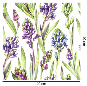 Hip Hyacinths Floral Wallpaper