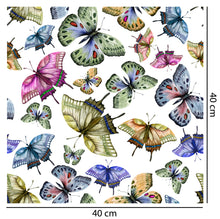 Load image into Gallery viewer, Vintage Style Butterfly Wallpaper
