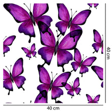 Load image into Gallery viewer, Royal Purple Butterfly Wallpaper
